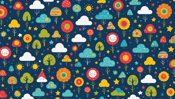 Papier peint enfant : des motifs colorés pour un univers magique