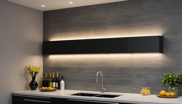 Applique murale cuisine moderne design : illuminez avec élégance